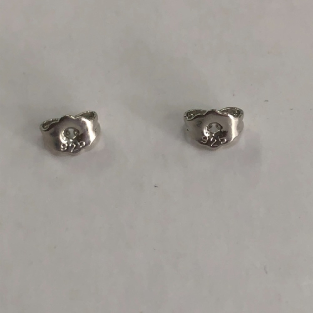 Aquamarine 925 sterling earrings - Picture 7 of 7